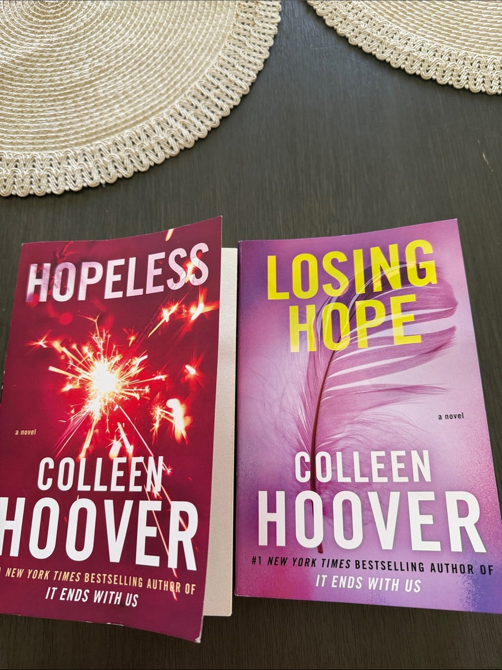 Hopeless / Losing Hope Novel Set - Pink & Purple Covers